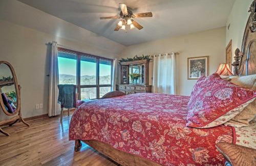 Dahlonega House | Hilltop Home with Panoramic Forest and Mountain Views!