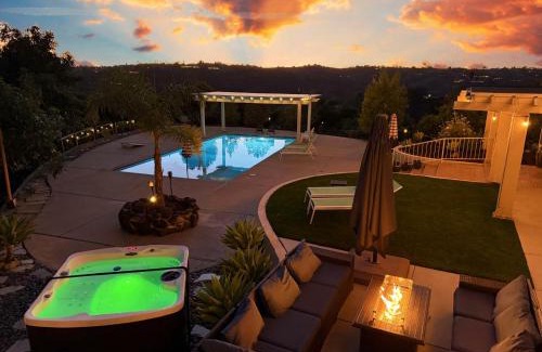 Fallbrook Villa | Hilltop Villa, Pool, Hot tub, Views, Avocado Grove