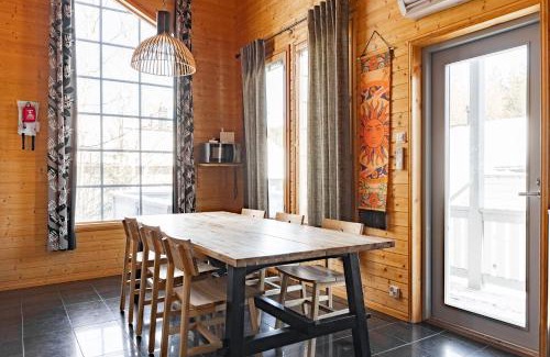 Jamsa Ski Chalet | Himos Jimi 8hlö mökki porealtaalla, Ei lisäkuluja!