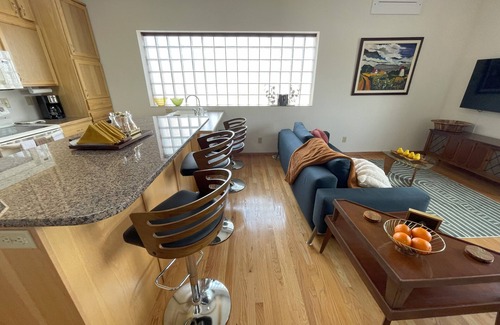 Montgomery House | Historic 1893 Brewhouse Solarium Loft – Sun‑Drenched Mid‑Century Modern Retreat