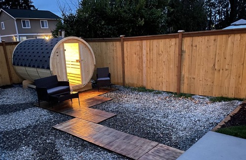 South Tacoma House | Historic 1910 Tacoma Home Stunning City Views Full Remodel Jacuzzi and Sauna