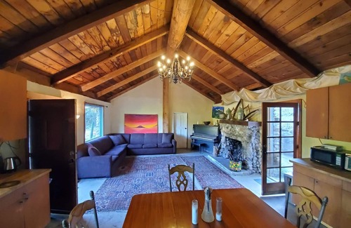 Topanga House | Historic 1914 Stone Cabin + Private Trails & Creek