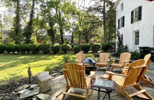 Geneva House | Historic 98 Fire Pit Game Room & Dog Friendly