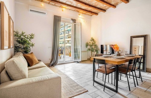 Esquerra de l'Eixample Apartment | Historic apartment with private terrace in Example