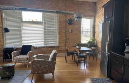 Benton Harbor Apartment | Historic Arts District Gastro Loft
