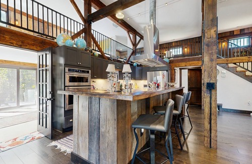 Wells House | Historic charmer with open interior, & large patio - dog-friendly