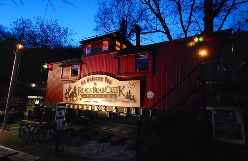 Clayton House | Historic, Completely Restored 1929 Caboose in Beautiful North Georgia Mountains