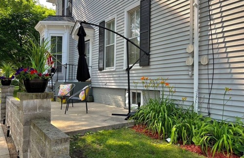 Racine Apartment | Historic District, Lake Michigan View, Near Downtown.