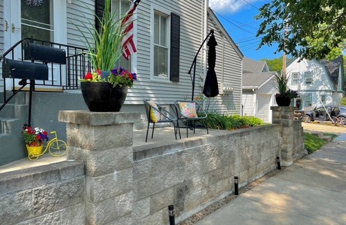 Racine Apartment | Historic District, Lake Michigan View, Near Downtown.