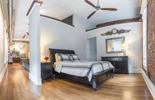 New Albany Apartment | Historic Downtown Loft Apartment