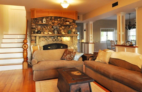 Monument Beach House | Historic Home across from Monument Beach, Central A/C