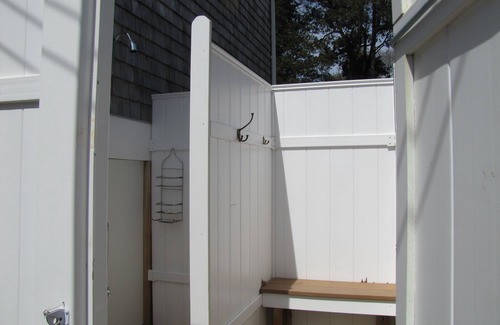 Monument Beach House | Historic Home across from Monument Beach, Central A/C