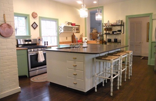 Flat Rock House | Historic home with great porch and plenty of room for your whole crew!
