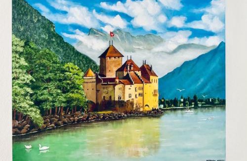 Aigle Apartment | Historic House between Montreux Leysin and Villars