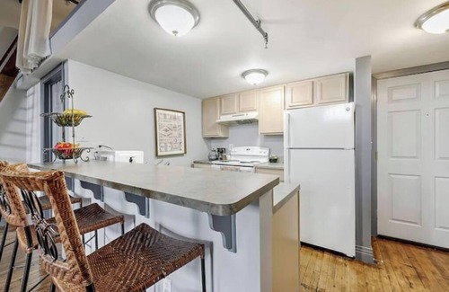 Detroit Apartment | Historic Industrial Loft with a Spacious King bed Suite