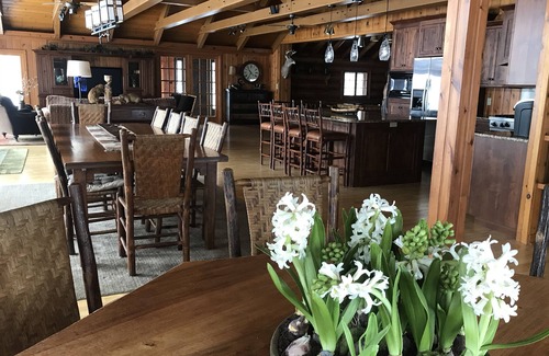 Land O Lakes Cabin | Historic Lodge near Boulder Junction 8 bed 4 bath