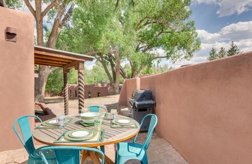 Taos House | Historic Millicent Rogers Guest House with Hot Tub