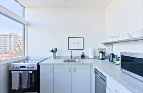 Downtown Spokane Apartment | Historic Modern Apartment! Park Free w/DT Views!