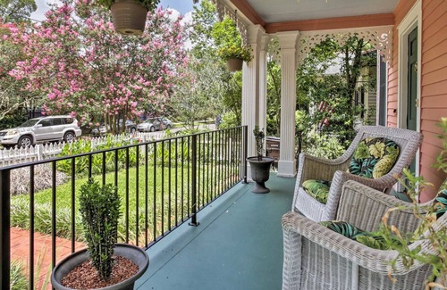Bayou St. John House | Historic NOLA Home w/Porch, Walk to Jazz Fest and City Park