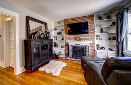 Prescott House | Historic Prescott Home with Yard and Fire Pit!