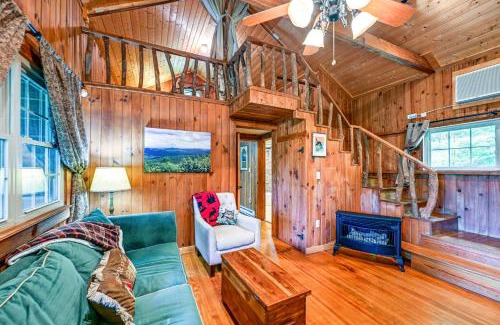 Sapphire House | Historic Sapphire Cabin with Porch, Updated Interior