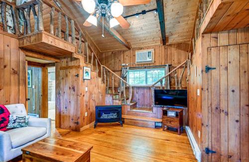 Sapphire House | Historic Sapphire Cabin with Porch, Updated Interior