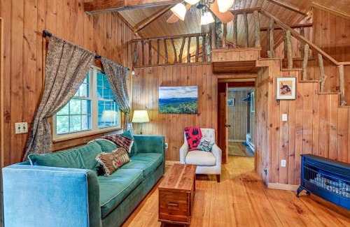 Sapphire House | Historic Sapphire Cabin with Porch, Updated Interior