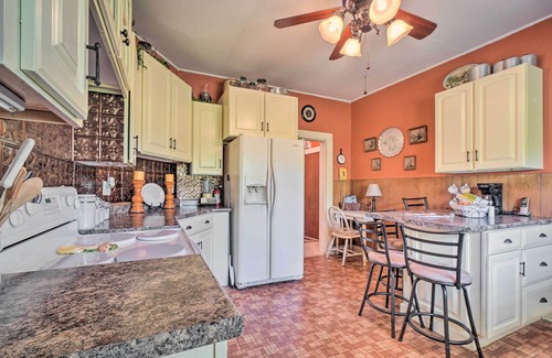Sparta House | Historic Sparta Home Near Waterfalls & Hikes!