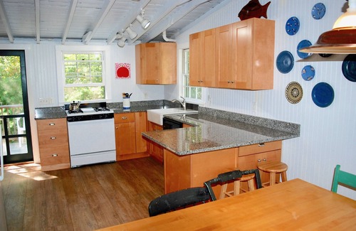 Plymouth Cottage | Historic Summer Cottage on Pristine Long Pond With Modern Kitchen