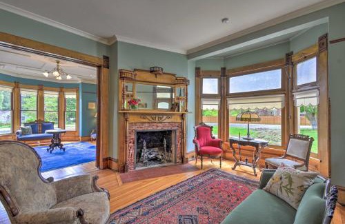 Quilcene Villa | Historic, Victorian Villa with Park On-Site