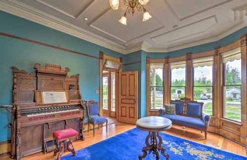 Quilcene Villa | Historic, Victorian Villa with Park On-Site