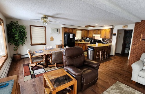 Prudenville House | HL - Beautiful LAKEFRONT Home - right by the sandbar everyone hangs at!