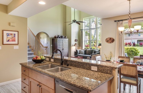 Waikoloa House | Holiday 4-nt sale! Colony Villas quiet redone end unit. Tropical views, 90 golf!