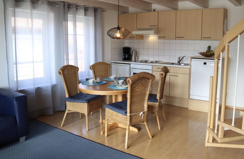 Unteruhldingen Apartment | Holiday Apartment Maisonette No. 4 View of the har
