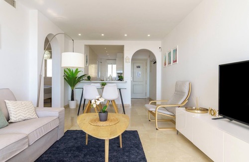 Benalmadena Apartment | Holiday Apartment 'Lovely Apartment with Seaview' with Terrace & Wi-Fi