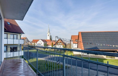 Eggenweiler Apartment | Holiday Apartment Lichtblick with Balcony and Mountain View