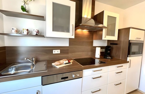 Waggershausen Apartment | Holiday Apartment 'Friedrichshafen' with Shared Garden, Balcony and Wi-Fi