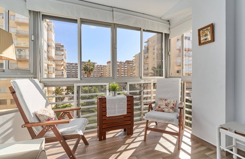 Algarrobo Apartment | Holiday Apartment "Amador" with Sea View, Pool & Garden
