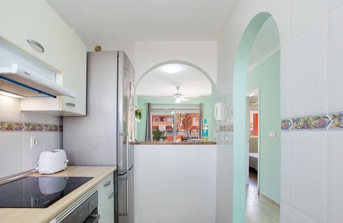 Parque Holandes Apartment | Holiday Apartment "La Caleta 24, Beira Mar" with Sea View, Shared Pool & Wi-Fi