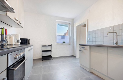 Neu Darchau Apartment | Holiday Apartment 'Am Fährhafen' with Private Garden and Wi-Fi