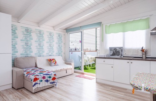 Corralejo Apartment | Holiday Apartment "Atico Casapueblo" Near the Beach with Mountain View