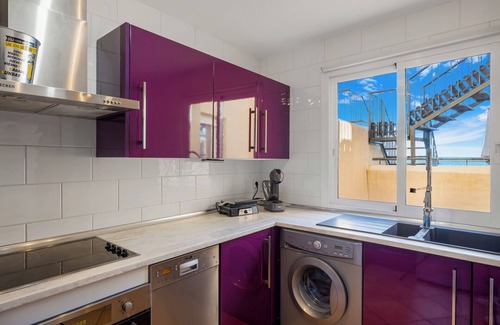 Mijas Apartment | Holiday Apartment 'Casa Rosado' with Sea View, Pool & Wi-Fi