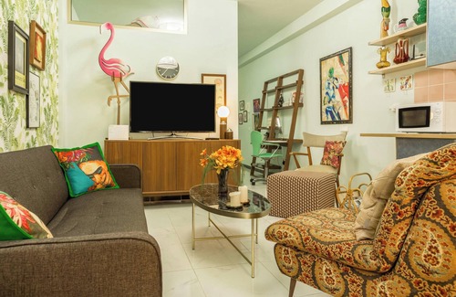 Playa de Arinaga Apartment | Holiday Apartment "Flamingo Rosa" close to the Beach with Wi-Fi
