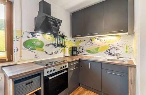 Gammelsbach Apartment | Holiday Apartment "Helmenhube 2" with Sauna, Community Garden and Wi-Fi