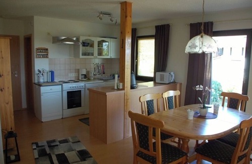 Feriendorf Frankenau House | Holiday home with a distant view