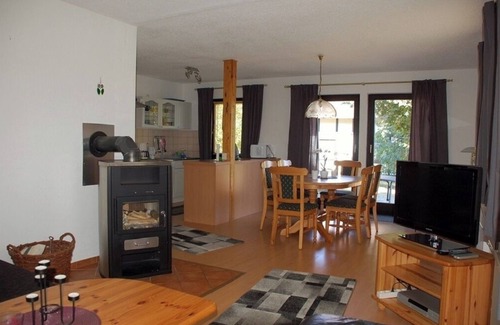 Feriendorf Frankenau House | Holiday home with a distant view
