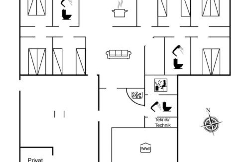 Husby House | Holiday Home Aane - 1-8km from the sea by Interhome