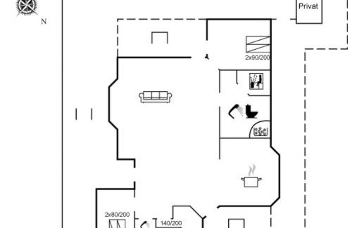 Nr. Lyngby House | Holiday Home Anett - 400m from the sea by Interhome