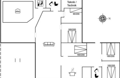 Klegod House | Holiday Home Hunved - from the sea by Interhome