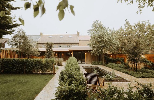 Klemskerke House | Holiday Home Huyze Ter Bercken with swimming pond by Interhome